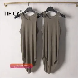Мужской жилет TIFICY RO из шерсти с "ласточкиным хвостом" "Summer Collection" - стильный и универсальный топ без рукавов для модного образа