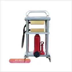 Пресс для экстракции розина 5 тонн с двойным нагревом 7.5x12.5 см, 1200 Вт