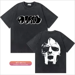 Футболка с принтом Mf Doom Madvillain Doomsday отwashed vintage