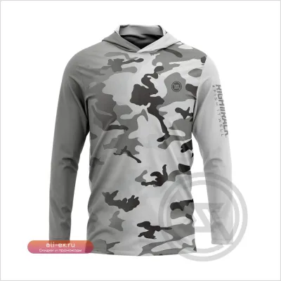 Худи для рыбалки HotSale RIGHTTRACK с защитой UPF50+ от УФ-излучения, камуфляжное, для охоты, туризма, кемпинга, дышащая одежда для активного отдыха