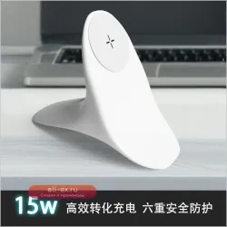 Беспроводная зарядная станция Creative MagSafe для настольного компьютера, совместимая с телефонами Apple, Huawei, Xiaomi