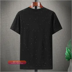 Футболка мужская оверсайз с принтом светоотражающие пятна