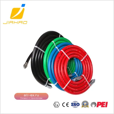 Маслостойкий шланг для восстановления паров топлива высокого качества для топливораздаточных колонок (разноцветный)