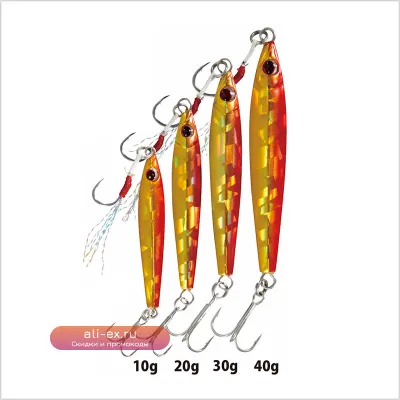 Флуоресцентная джиг-приманка для морской рыбалки SHOUT, имитация скумбрии, для берегового кастинга, 30-60 г