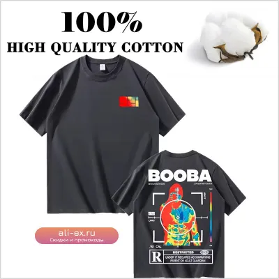 Футболка B2O Cotton BOOBA Harajuku Street Style