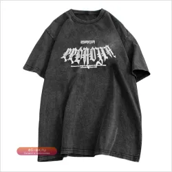 Футболка Gothic Street с принтом букв