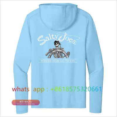 Летние термофутболки Salty Joe's для рыбалки с защитой от УФ