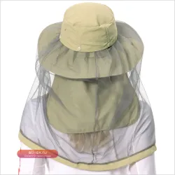 Рыболовная шляпа Bassdash UPF 50+ от комаров с сеткой и защитой шеи