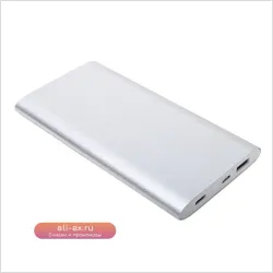 Ультратонкий алюминиевый Power Bank 5000mAh с быстрой зарядкой PD18W