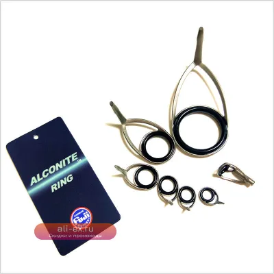 BR Wi & Wa FUJI KL Alconite кольца для спиннинга, 7 шт.