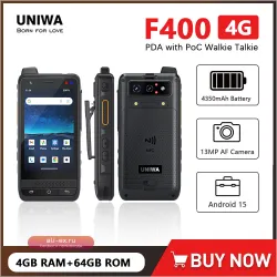 UNIWA F400: ударопрочный Android-смартфон с PoC рацией Zello, IP65, NFC и 4G