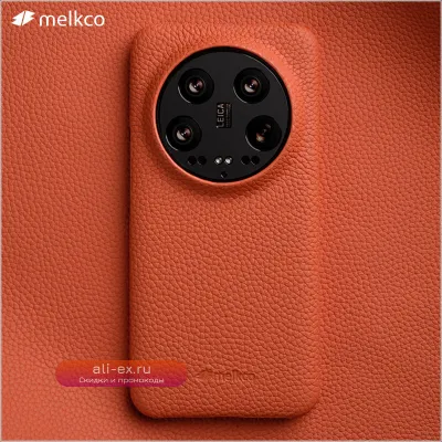 Чехол Melkco из натуральной кожи для Xiaomi 14 Ultra / 13 Ultra / 14 Pro / 13 Pro, премиум ручная работа