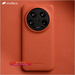 Чехол Melkco из натуральной кожи для Xiaomi 14 Ultra / 13 Ultra / 14 Pro / 13 Pro, премиум ручная работа