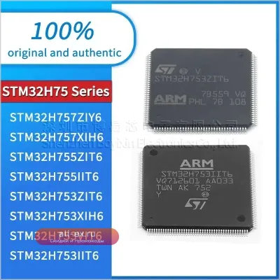 Микроконтроллеры STM32H753/H755/H757 в корпусе PC Black