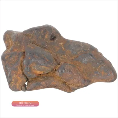 Натуральный образец метеорита Литосидерит для образовательных целей и декора