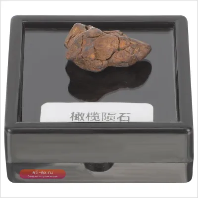 Натуральный образец метеорита Литосидерит для образовательных целей и декора