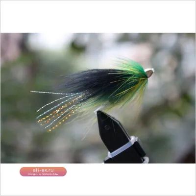 Tigofly 24 шт. мушки streamer для рыбалки на лосося, форель, стальноголового лосося