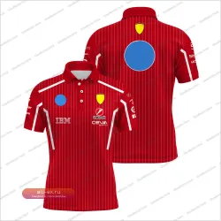 Мужская спортивная футболка-поло Hamilton 44 Racing Charles Leclerc 16 с быстрой сушкой