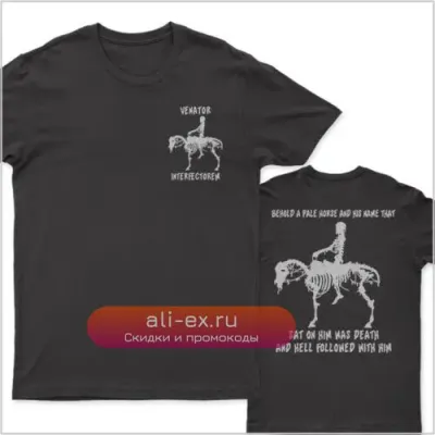 Футболка Naval Seals Devgru "Silver Squadron Pale Rider"