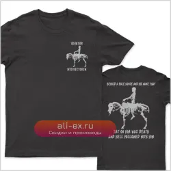 Футболка Naval Seals Devgru "Silver Squadron Pale Rider"