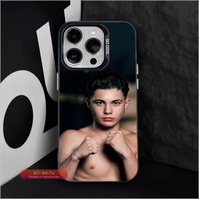 Противоударный матовый черный чехол J-Javon W-Walton для iPhone 16, 15, 14, 13, 12, 11, 8, 7, Pro, Max, Plus, Mini, XS, SE