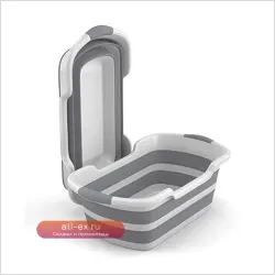 Портативная складная ванна для животных, экологичная, для ухода и гигиены