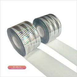 Фольга для ловлирыбы Hot Stamping 120м 4см Offwhite