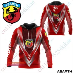 Толстовка Abarth New Man Casual Streetwear с длинным рукавом и молнией унисекс