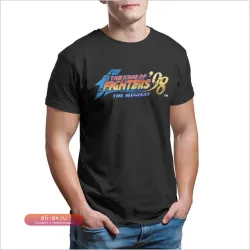 Футболка The King of Fighters '98 The Slugfest хлопок винтаж мужская