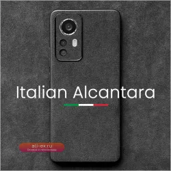 Чехол Алькантара для Xiaomi 13 12S Pro 12 12X 5G Роскошный Автомобильный Интерьер Искусственная Кожа Бизнес Чехол