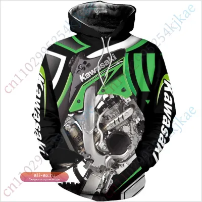 Толстовка Kawasaki "Anime Streetwear" унисекс