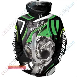 Толстовка Kawasaki "Anime Streetwear" унисекс