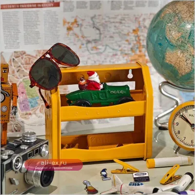 Металлическая настенная полка-органайзер для хранения, креативный настольный многофункциональный ящик