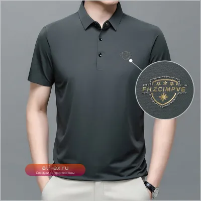 Рубашка с коротким рукавом и воротником для мужчин, больших размеров, для папы, тонкая, дышащая, однотонная, с принтом