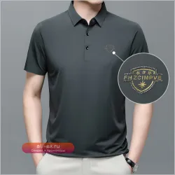 Рубашка с коротким рукавом и воротником для мужчин, больших размеров, для папы, тонкая, дышащая, однотонная, с принтом