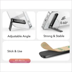 Универсальный держатель для смартфона и телефона на велосипед и мотоцикл