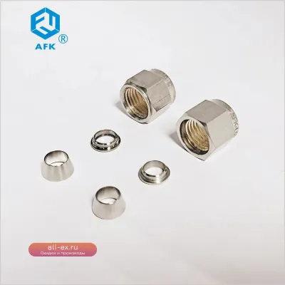 Муфты и феррулы для трубок 4-12 мм: комплесные решения для компрессионных соединений