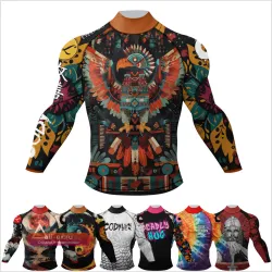 Компрессионная футболка с длинным рукавом Cody Lundin Mock Neck для фитнеса, борьбы и бокса