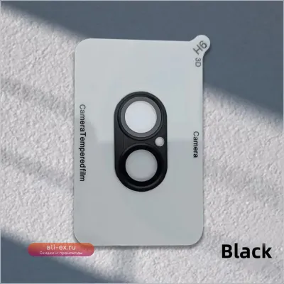 Защитная пленка для камеры iPhone 17 из закаленного стекла 9H+ с металлической текстурой Brushed Armor