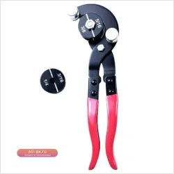 4-в-1 Ручной трубогиб 90 градусов для меди, алюминия, стали φ3/16-3/8 дюйма