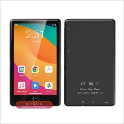 MP4 плеер UNIWA MP004 Android 14 Bluetooth WiFi 4" 3+32GB/4+64GB 2000mAh FM YouTube