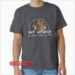 Футболка унисекс S-6XL с юмористическим принтом "Malt Whiskey Humor" для любителей виски