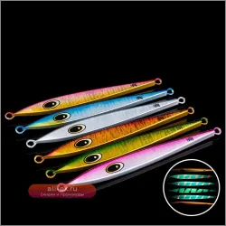 Крупные вертикальные металлические джиги 150-400г для дальнего заброса при морской рыбалке на тунца