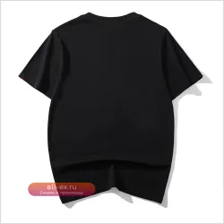 Летняя мужская футболка с китайским стилем вышивкой, модель 2024 года