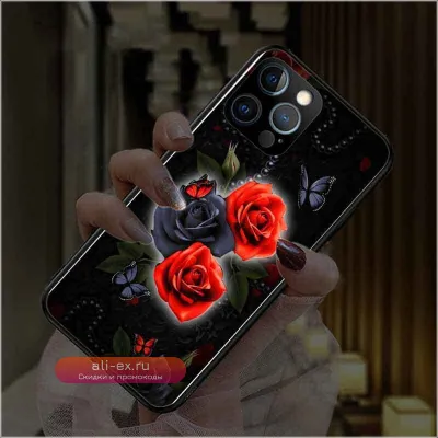 Чехол для iPhone с LED-подсветкой Luxury Fashion Style