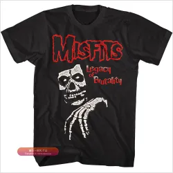 Футболка Misfits Legacy of Brutality мужская, мерч рок-группы Punk Rock