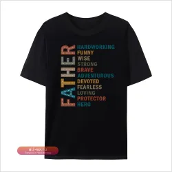 Футболка "Лучший папа навсегда" - дизайн для сублимации, цифровая загрузка PNG