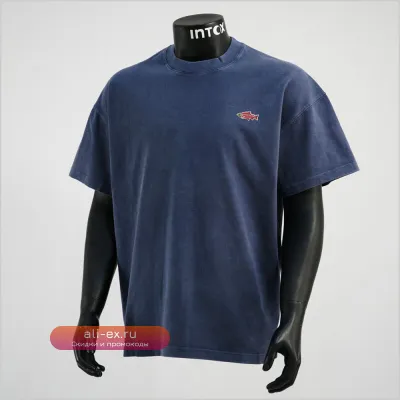 Футболка мужская летняя с ретро-принтом 2025