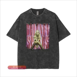 Футболка унисекс Washed Vintage Britney Spears Graphic