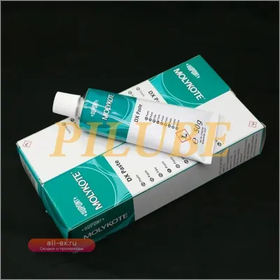 MOLYKOTE DX Paste – пластичная смазка белая, высокотемпературная, противозадирная, для пластиковых шестерен (20г/50г/1кг)